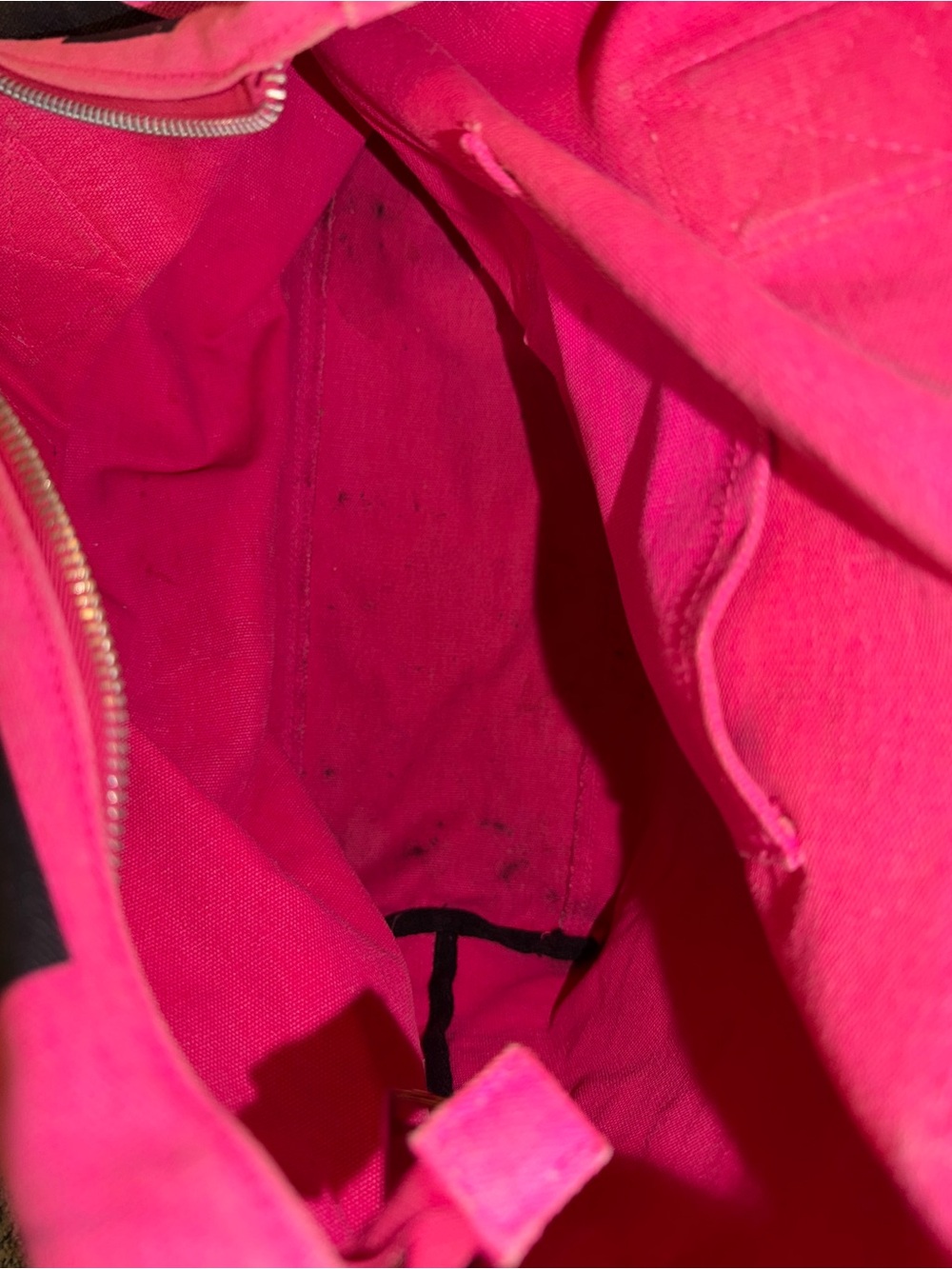 PINK Victoria's Secret Hot Pink Vintage Bag - Picture 4 of 5